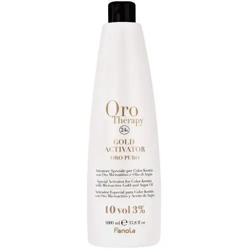 Fanola Oro Therapy Gold Activator Oro Puro oxydant do farb 1000ml 10 VOL