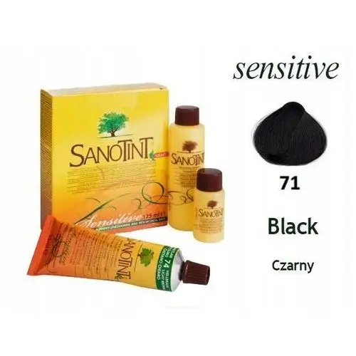 Farba Sanotint Light Sensitive Nr 71 Black czarny