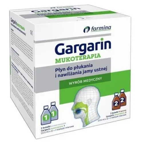 Gargarin Mukoterpia 225ml x 4 sztuki