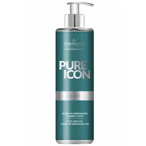 Pure icon face and eye make-up removing oil olejek do demakijażu twarzy i oczu Farmona