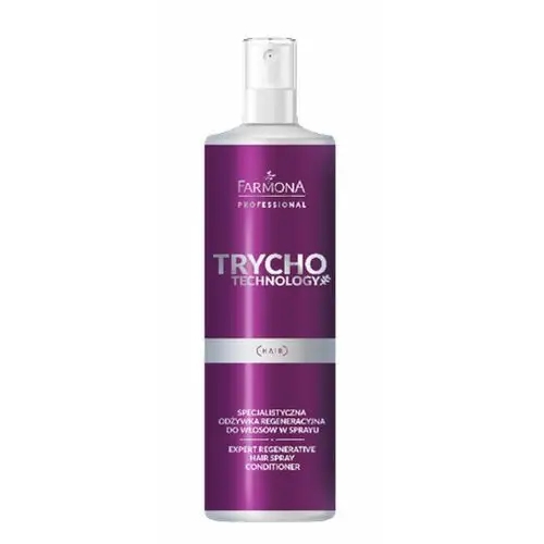 Farmona trycho technology expert regenerative hair spray conditioner specjalistyczna odżywka regeneracyjna do włosów w sprayu