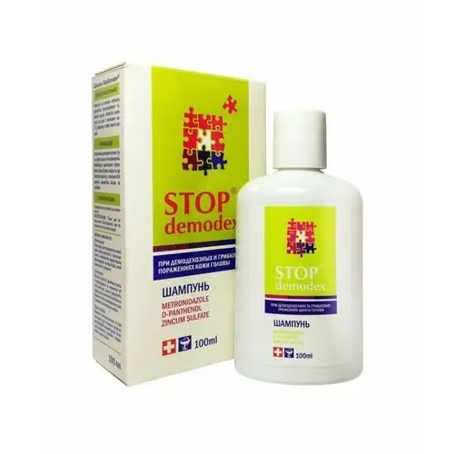 Szampon stop demodex, demodekoza, nużyca, 100ml Fbt