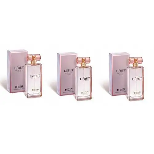 J debut 3x100ml edp women Fenzi