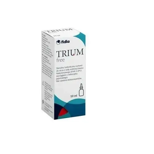 Fidia Trium free krople do oczu 10ml