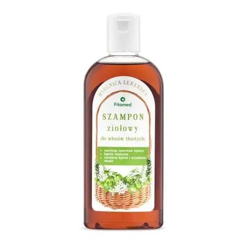 Tradycyjny szampon ziołowy do włosów tłustych 250 g Fitomed