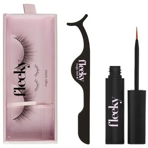 Fleeky magic lashes kit - false lashes with glue & applicator love