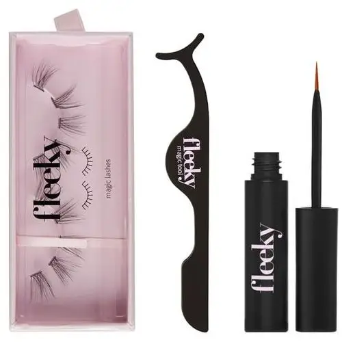 Fleeky magic lashes kit - false lashes with glue & applicator wifey