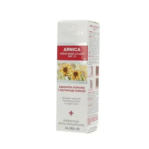 Floslek pharma arnica krem nawilżający i wyrównujący koloryt spf 15 50ml Flos-lek