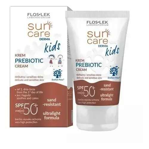 FLOS-LEK Sun Care Derma Kids Krem Prebiotic SPF50+ 50ml