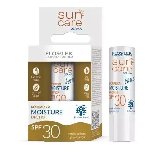 Floslek Flos-lek sun care derms moisture pomadka spf30 x 1 sztuka