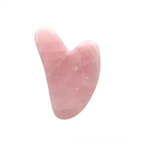Kamień do masażu twarzy Różowy Kwarc Fluff