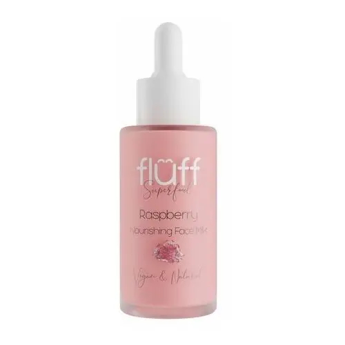 FLUFF - SUPERFOOD - Nourishing Face Milk - Rozświetlająco-regenerujące mleko do twarzy - Malina - 40 ml