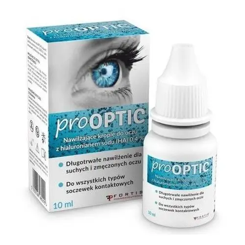 Fortis pharmaceuticals Prooptic krople nawilżające do oczu 10ml