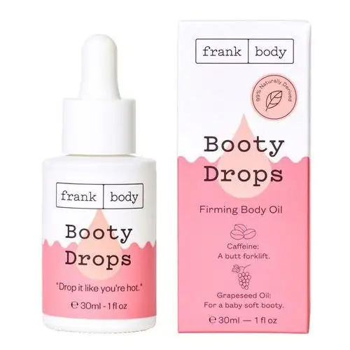 Frank body booty drops firming body oil (30ml)