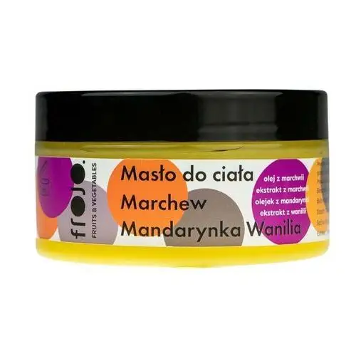 Frojo Masło do ciała marchewka-mandarynka-wanilia 100 ml