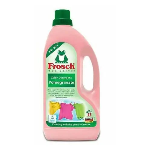 Frosch Eco Pomegranate detergent do prania kolorowego 22 dozowania 1,5 l