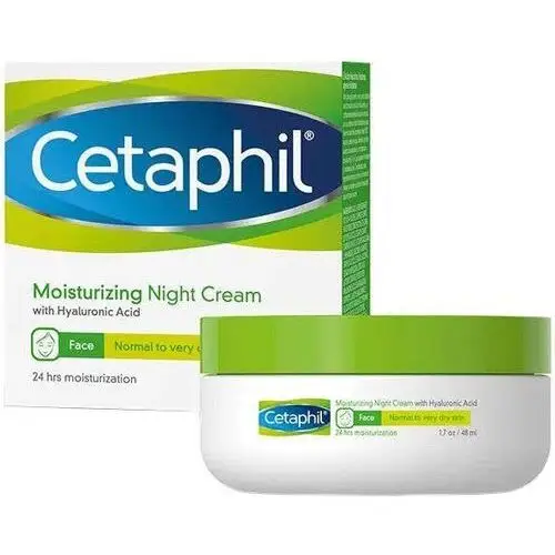 Cetaphil krem nawilżający do twarzy z kwasem hialuronowym na noc 48ml Galderma