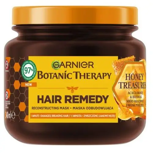 Botanic Therapy Honey Treasures Maska do włosów zniszczonych i łamliwych 340 ml Garnier,95