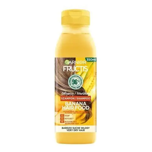 Garnier Fructis hair food banana szampon odżywczy do włosów bardzo suchych 350ml