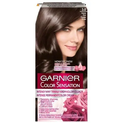 Garnier Krem koloryzujący do włosów 3.0 prestiżowy ciemny brąz