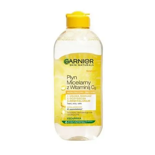 Garnier Skin Naturals Vitamin C Płyn micelarny Witamina Cg - do skóry matowej i zmęczonej 400ml, 0367489
