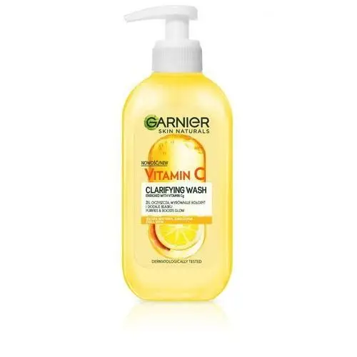 Garnier skin naturals vitamin c żel oczyszczający witamina cg i cytrus - do skóry matowej i zmęczonej 200ml