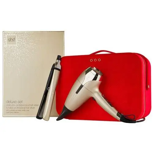 Ghd Deluxe Set In Champagne Gold