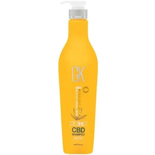 Gkhair cbd - szampon intensywnie nawilżający z olejkiem cbd, 650ml Gk hair