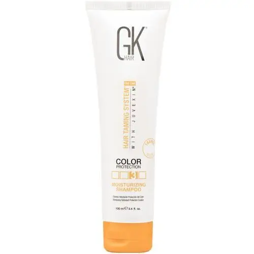 Gkhair color protection moisturizing - szampon do włosów zniszczonych i farbowanych, 100ml Gk hair