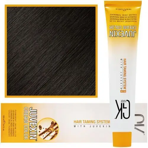 Gk hair juvexin - farba do włosów z keratyną, 100ml 3