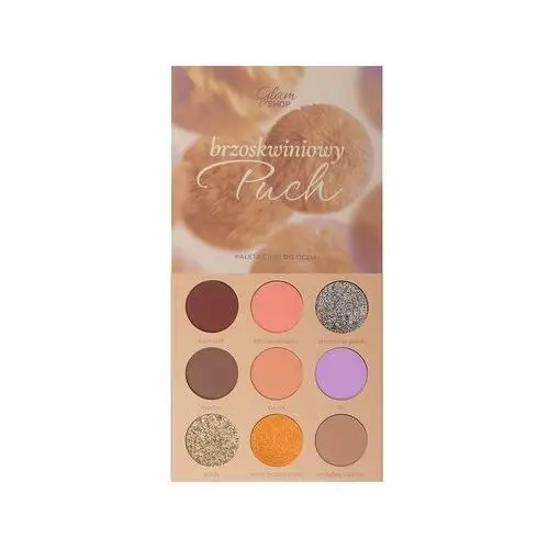 Paleta cieni do powiek Brzoskwiniowy Puch Glam Shop