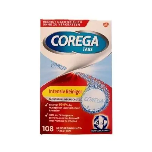 Corega tabs intensiv x 108 tabletki Glaxosmithkline