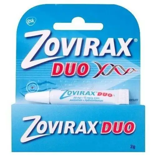 Zovirax duo krem 2g Glaxosmithkline