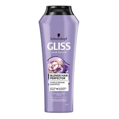 Szampon do włosów blond, naturalnych lub farbowanych 250 ml Gliss