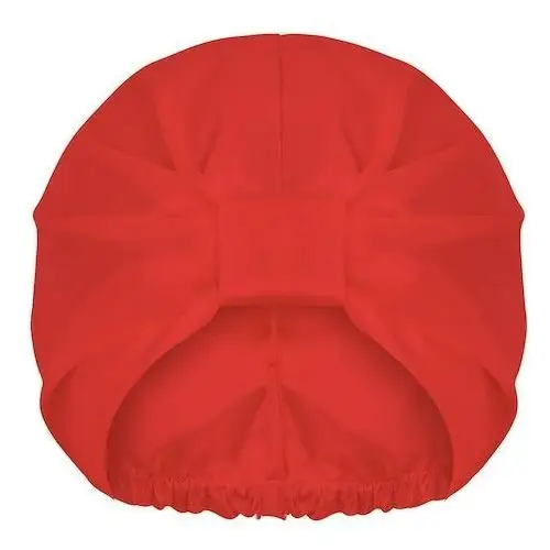 Anti-Frizz Satin Hair Bonnet Red - Satynowy czepek do włosów