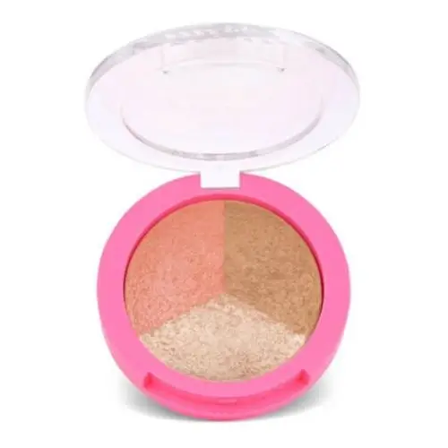 Puder do twarzy 3w1 Golden Rose Miss Beauty,03