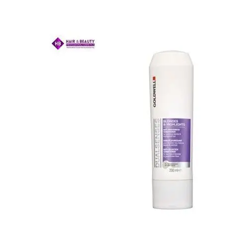 Goldwell dualsenses blondes & highlights odżywka do włosów blond 200 ml