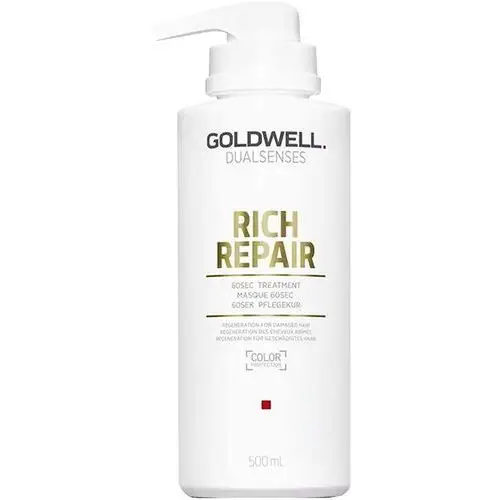 Goldwell Rich Repair 60sec - balsam odbudowujący suche i zniszczone włosy, 500ml