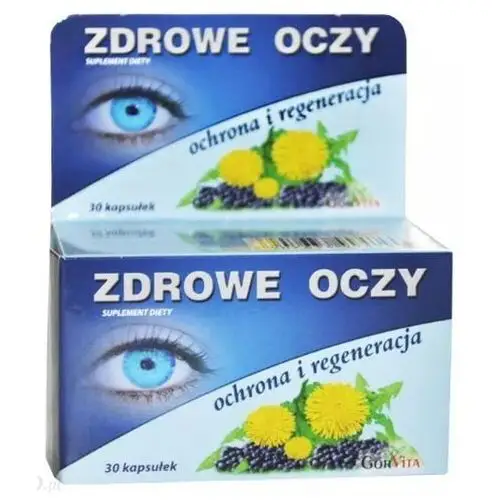 Gorvita Zdrowe oczy ochrona i regeneracja x 30 kapsułek