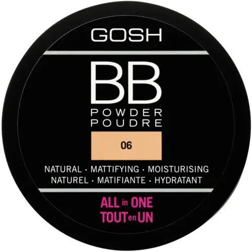 Bb puder matujący odcień 06 warm beige 6,5 g Gosh