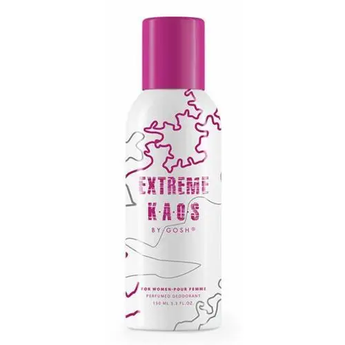 Gosh EXTREME KAOS (FOR WOMEN) Dezodorant w spray'u