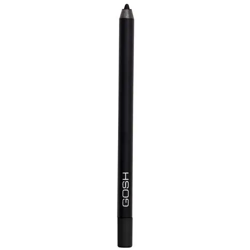 Gosh velvet touch eye liner, wodoodporna kredka do oczu, czarna, 1.2g