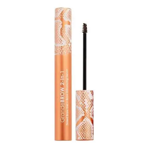 GrandeBROW 2 In 1 Tinted Brow Gel with Brow Enhancing Serum - Żel do brwi