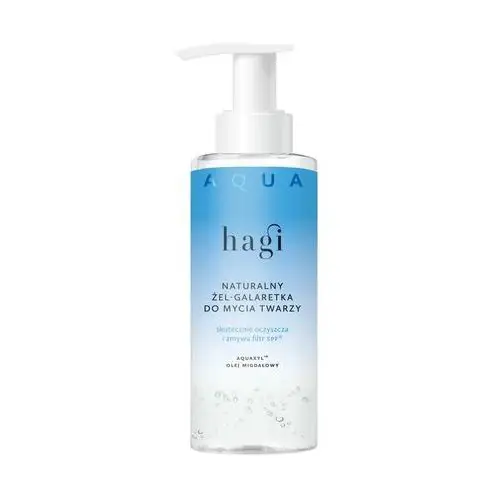 Aqua zone - łagodny żel galaretka do mycia twarzy, 150ml Hagi