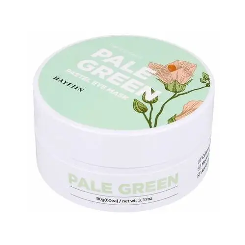 HAYEJIN Pale Green Pastel Eye Mask 60ea - płatki pod oczy o działaniu kojącym i nawilżającym