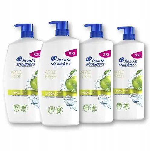 Head & Shoulders Apple Fresh Szampon przeciwłupieżowy 4 x 800 ml