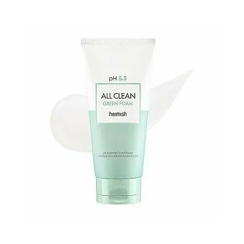 HEIMISH All Clean Green Clay Foam 150g - łagodna i oczyszczająca pianka do mycia twarzy