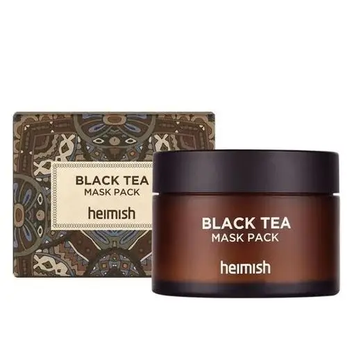 Black tea mask pack 110ml Heimish