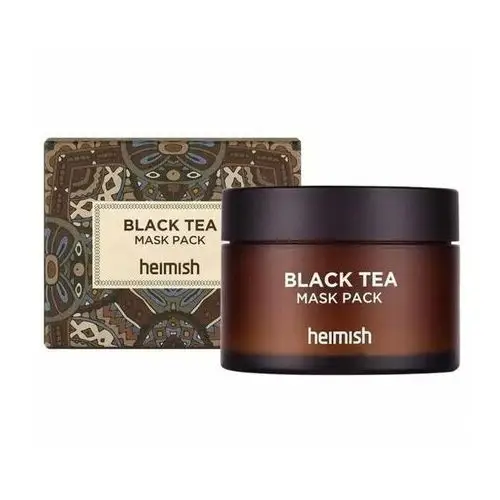 Black tea mask pack 110ml Heimish