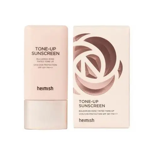 Heimish - Bulgarian Rose Tone-up Sunscreen SPF50+ PA+++, 30ml - krem typu tone-up z ochroną przeciwsłoneczną, HEMSUNROSE